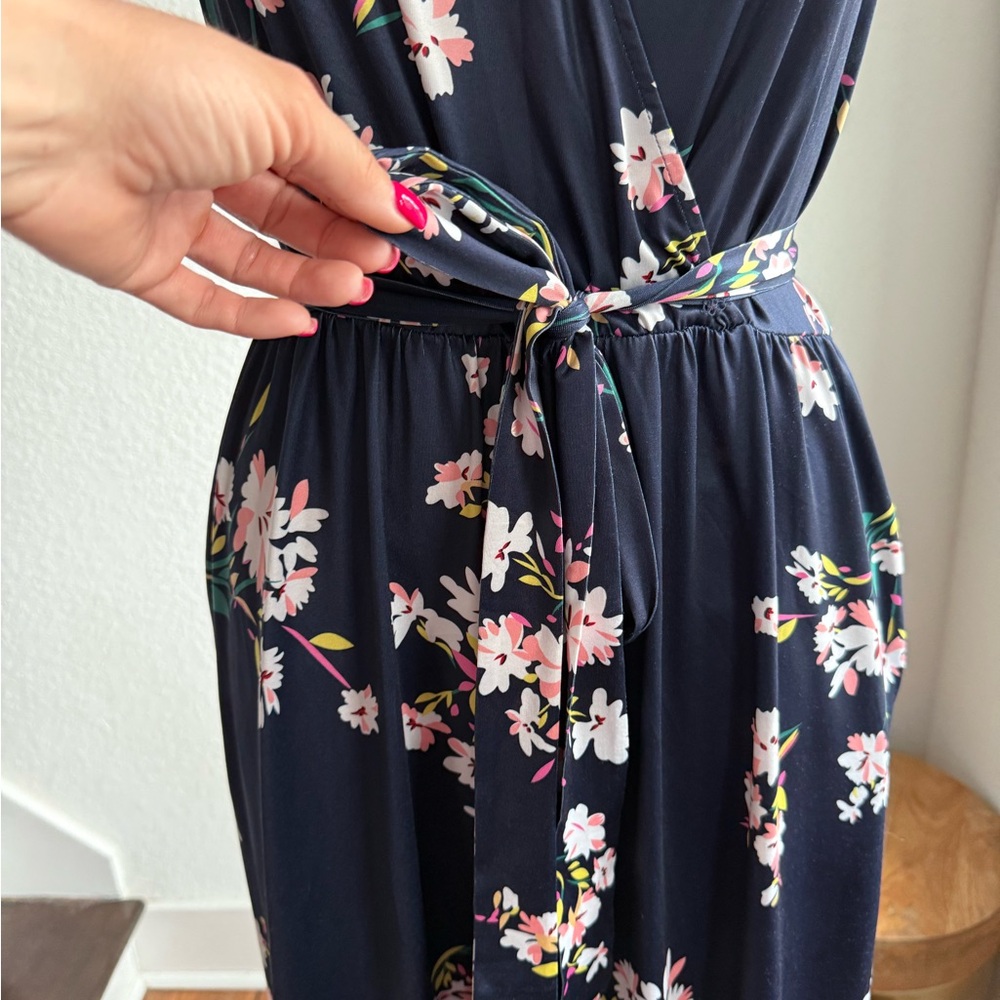 Ouges Women's Summer Spaghetti Strap V-Neck Flora… - image 4